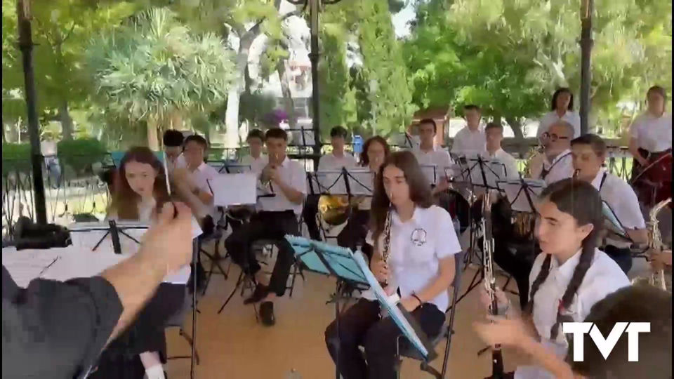 La banda juvenil de Los Salerosos sorprende con una magnífico concierto en Sinforosa